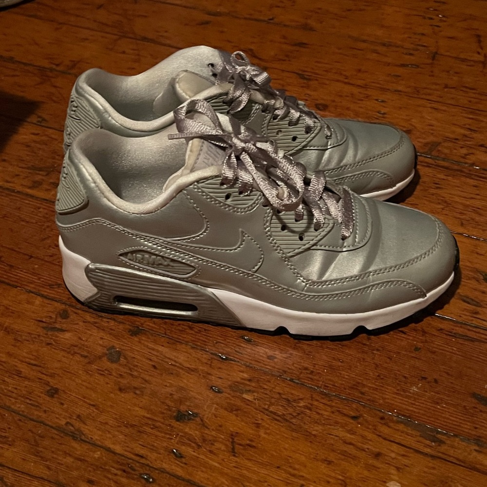 Silver Nikes